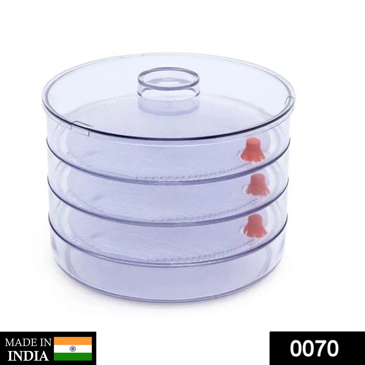 070 Plastic 4 Compartment Sprout Maker, White