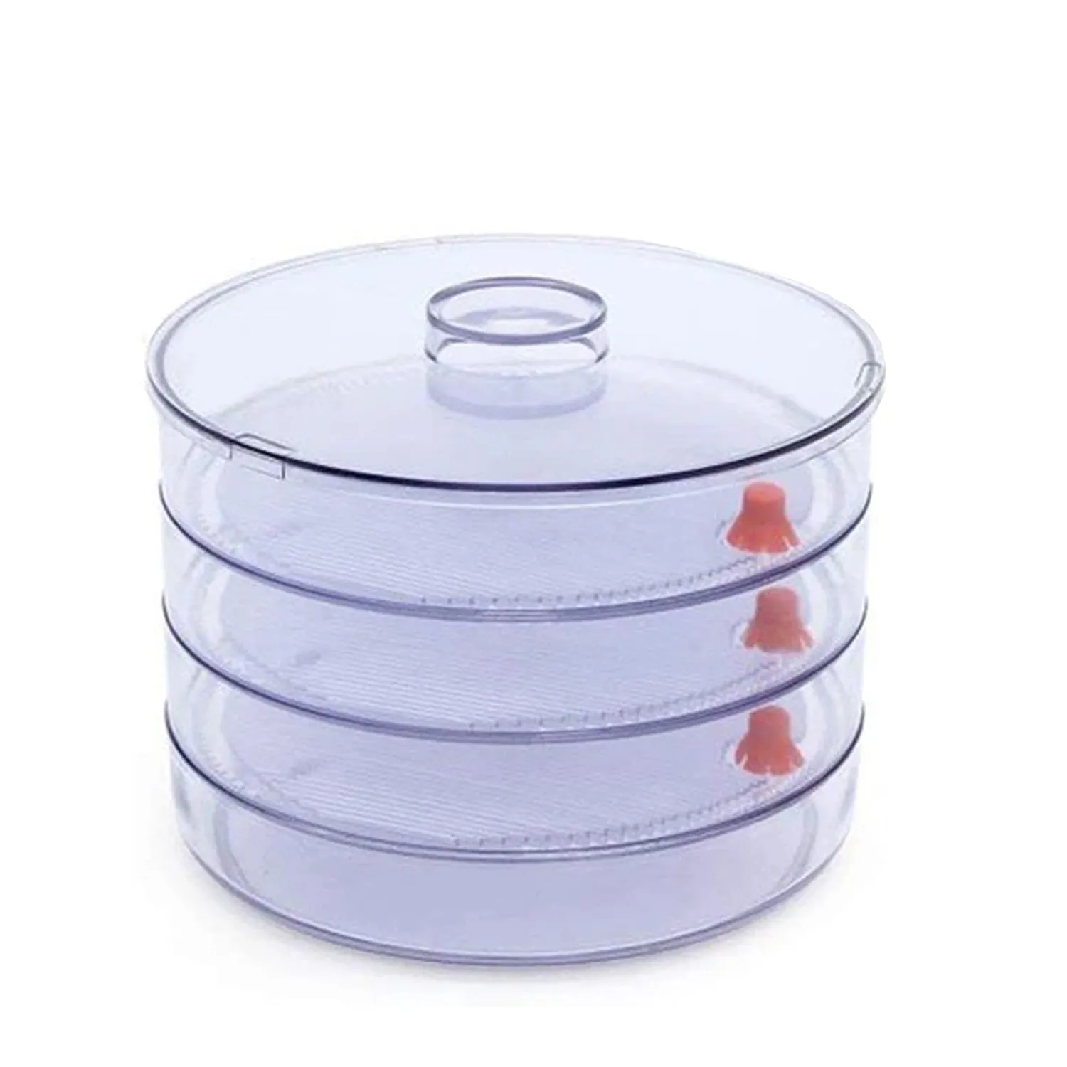 070 Plastic 4 Compartment Sprout Maker, White