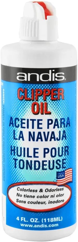 Andis Clipper Oil, 4 oz