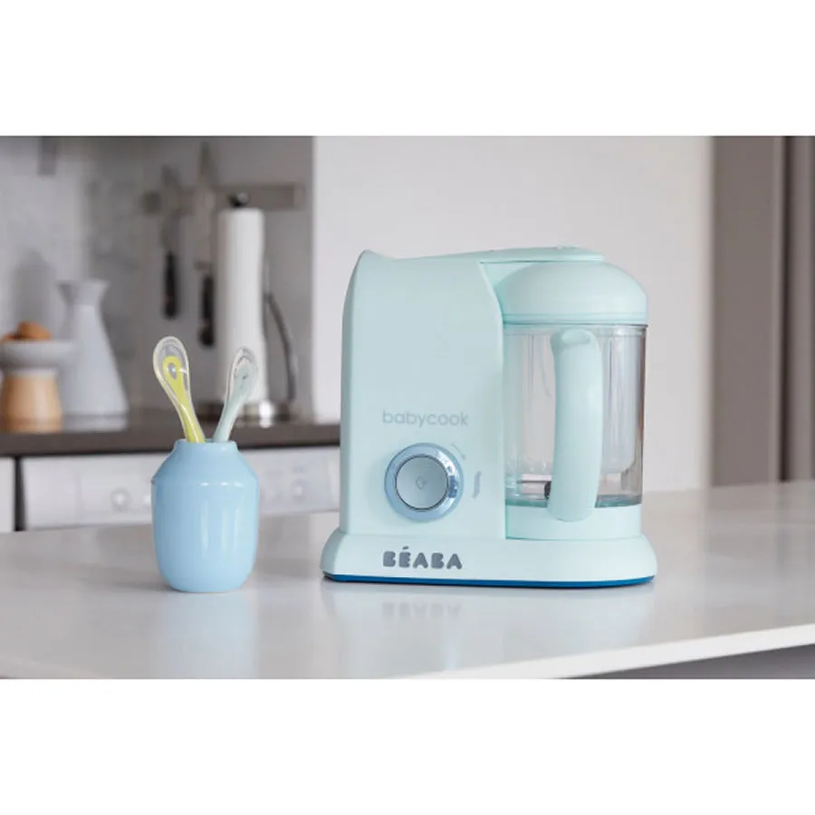 Beaba Babycook Solo Baby Food Blender - Blueberry (Macaron Collection)