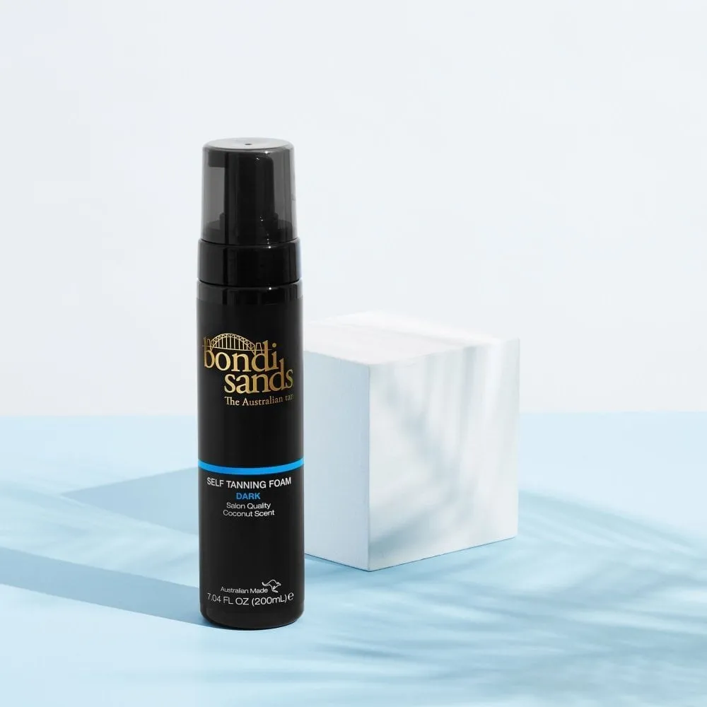 Bondi Sands Self Tanning Foam Dark 200ml with Application Mitt