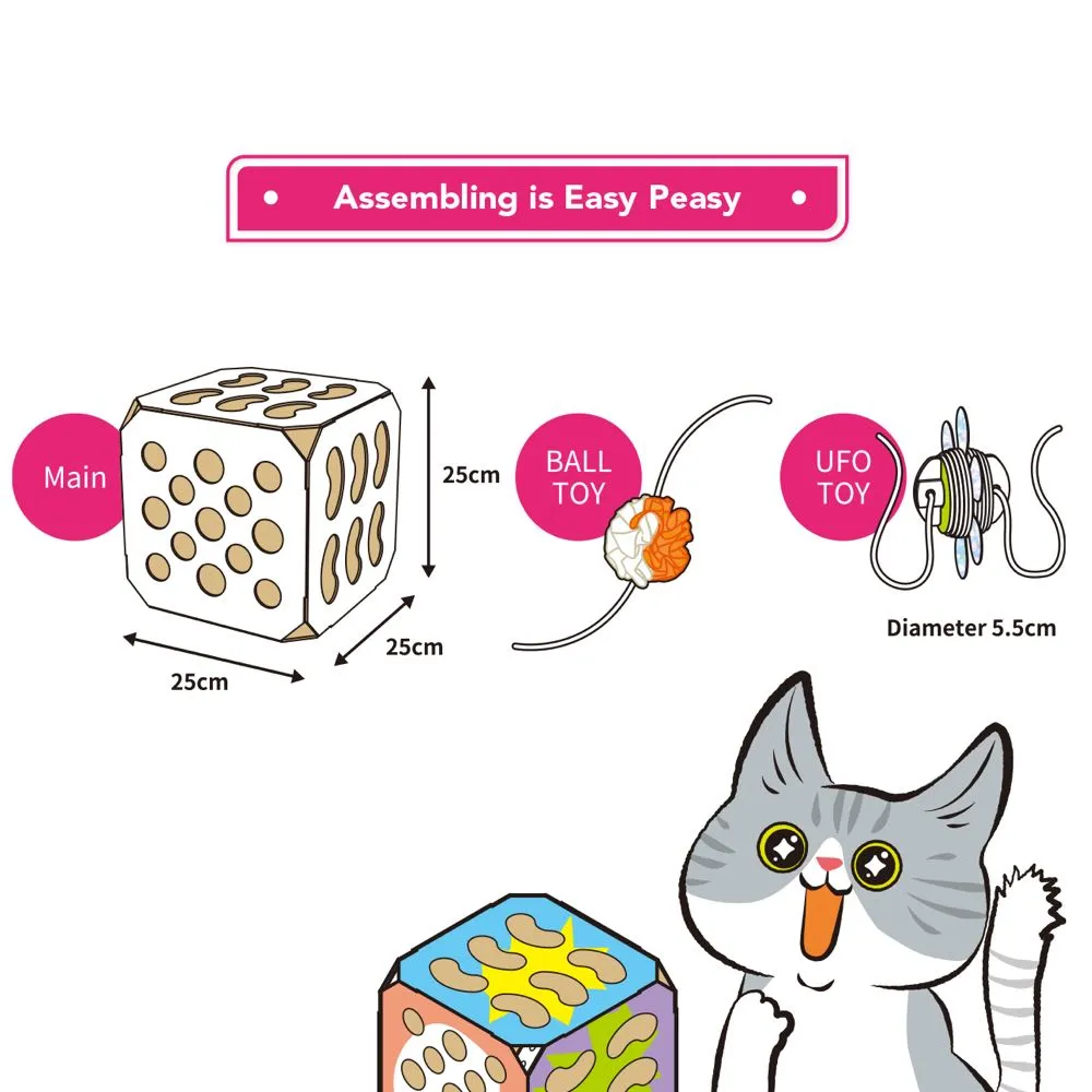 CattyMan Cat Crazy Box Cat Toy