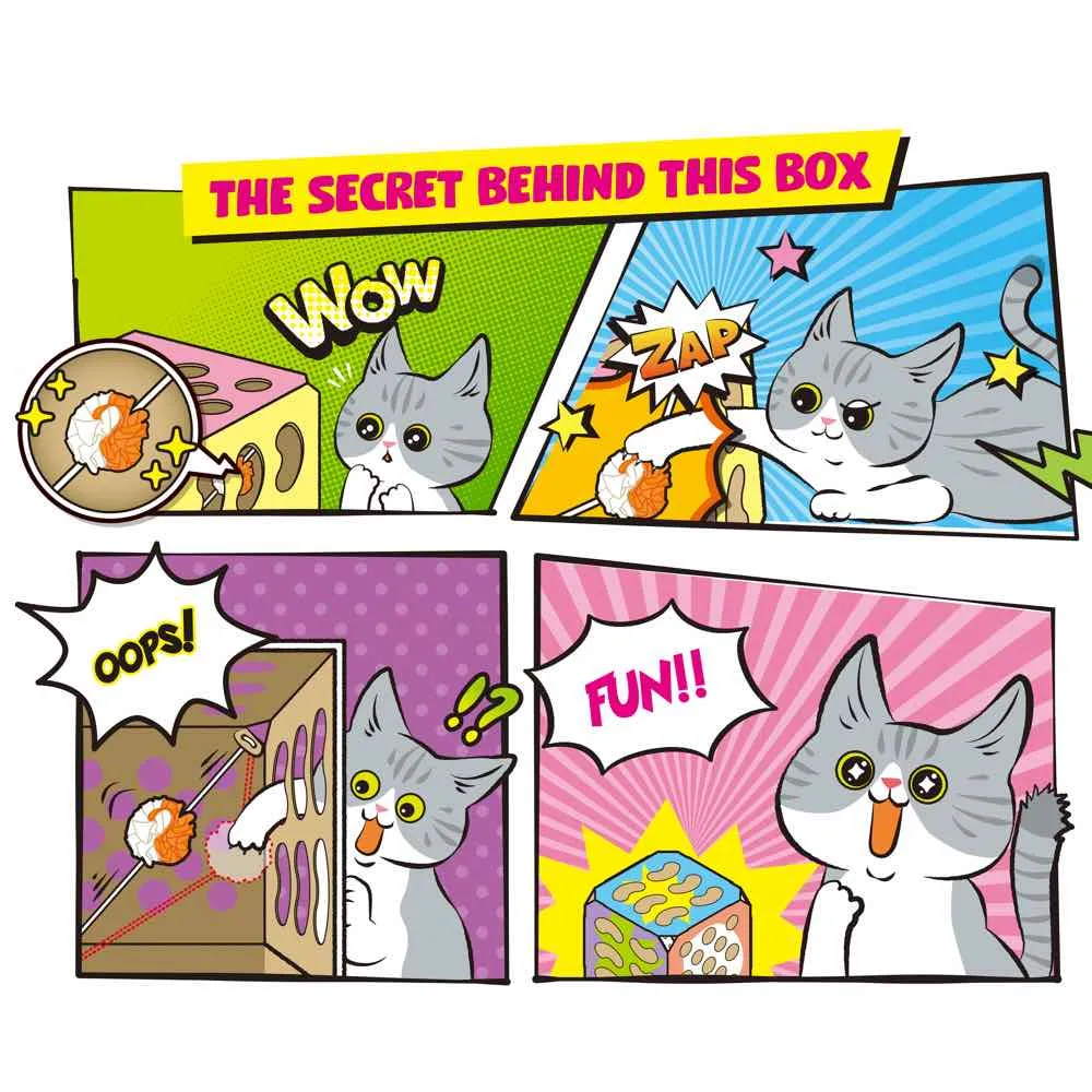 CattyMan Cat Crazy Box Cat Toy