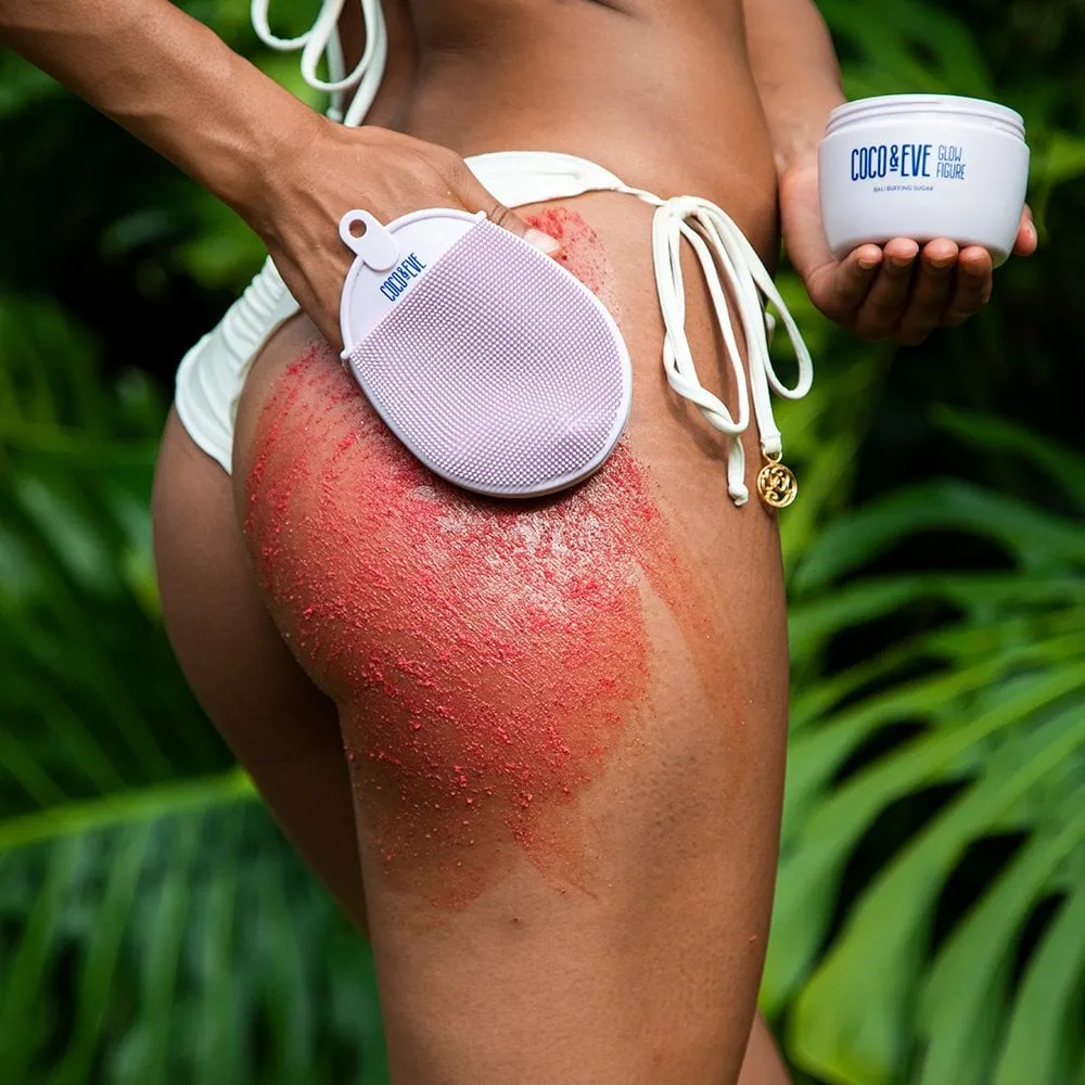 Coco & Eve Glow Figure Jelly Massage Mitt