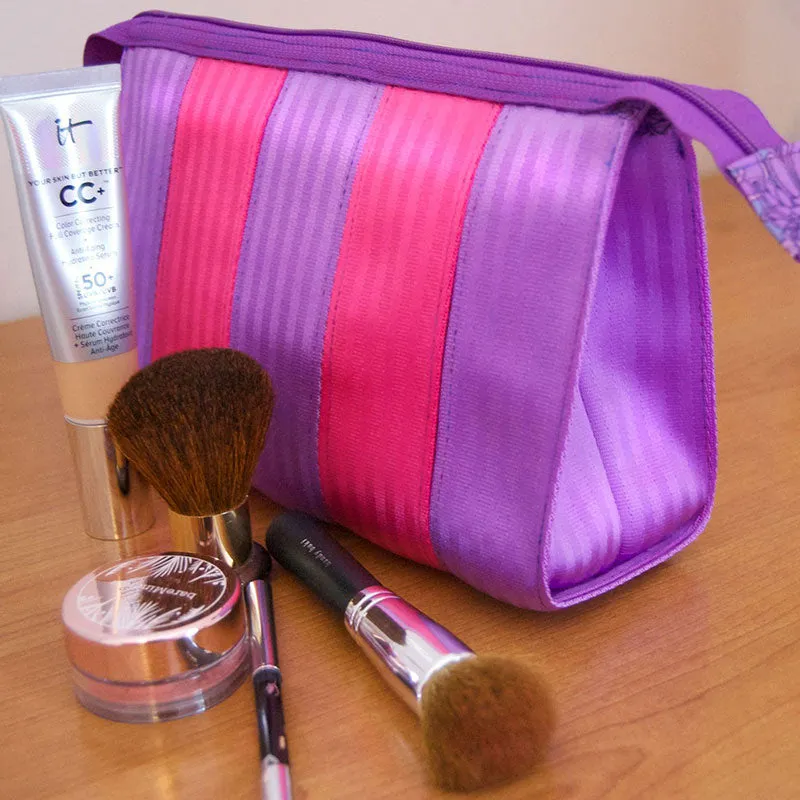 Cosmetic Bag Duo Seat Belt Pattern