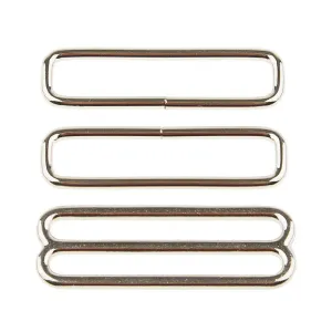 Cozy Nest Rounded Adjustable Strap Hardware Kit - Nickel