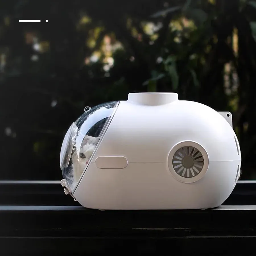 Cute Cat Carrier Supplies Traveling Portable Outdoor Cat Carrier Plastic Breathable Case Hard Shell Indoor Tas Kucing Cat Cage