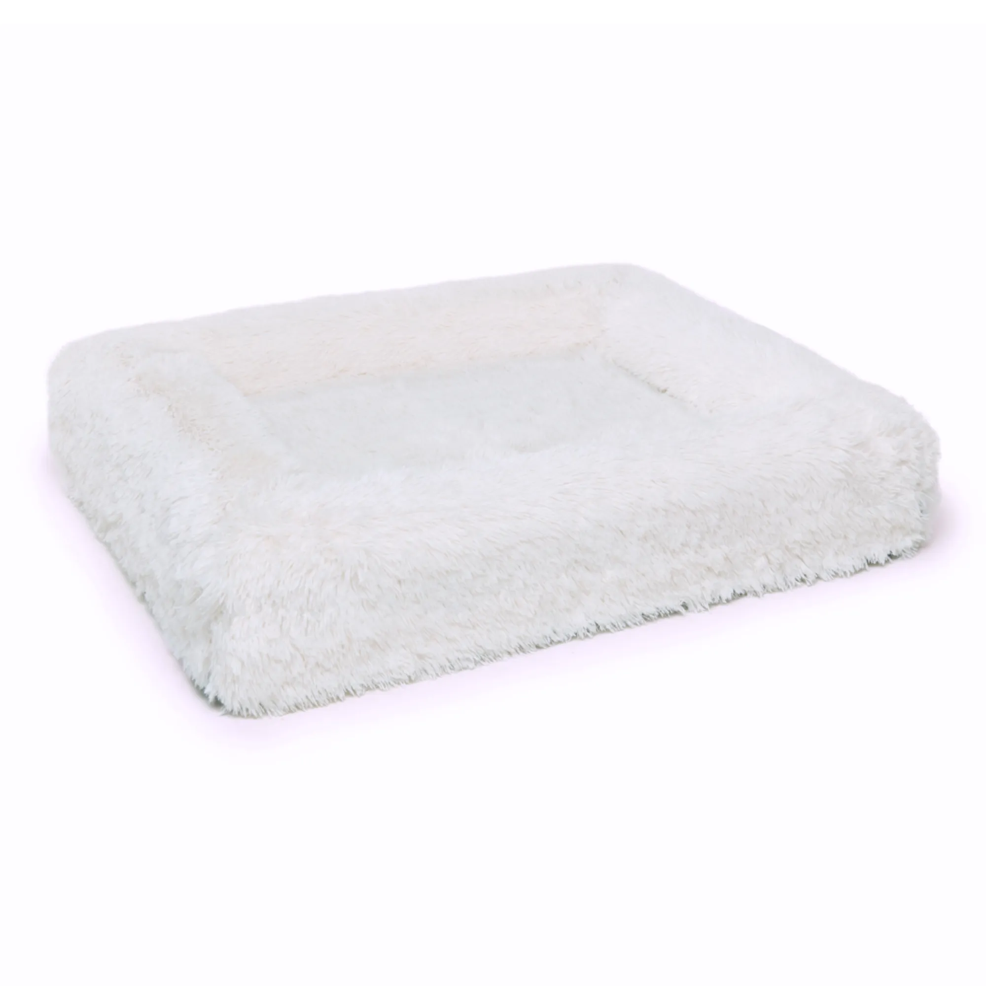 Dazy Dog Orthopaedic Memory Foam Dog Bed Cream Shag