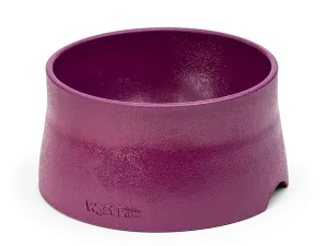 Dog Food and Drink Non-slip Eco Sustainable Bowl: Seaflex Tropic Red
