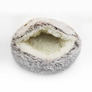 Dog Nest Bed - Cappuccino
