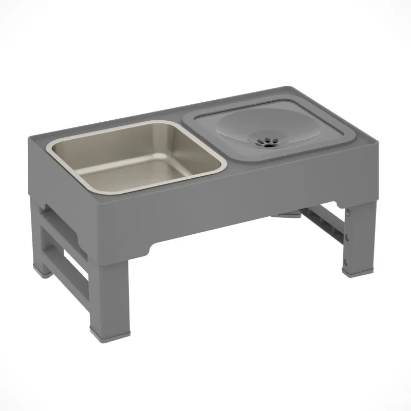 Elevated 2in1 Slow Feeder StressFree Pet Feeding