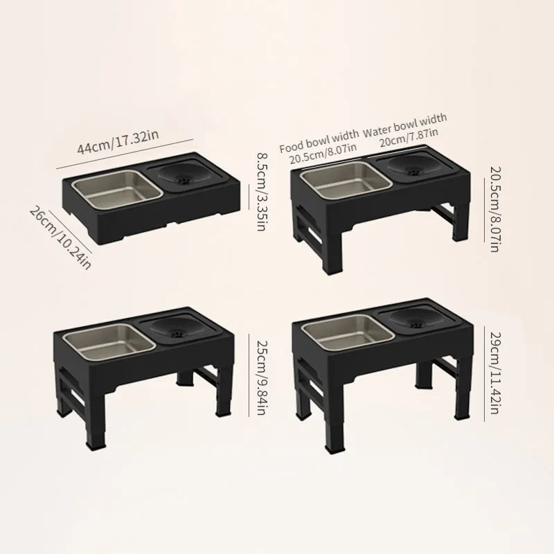 Elevated 2in1 Slow Feeder StressFree Pet Feeding
