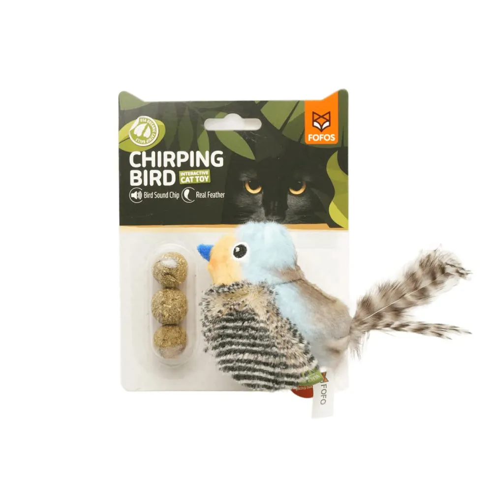 FOFOS Bird With Catnip Balls