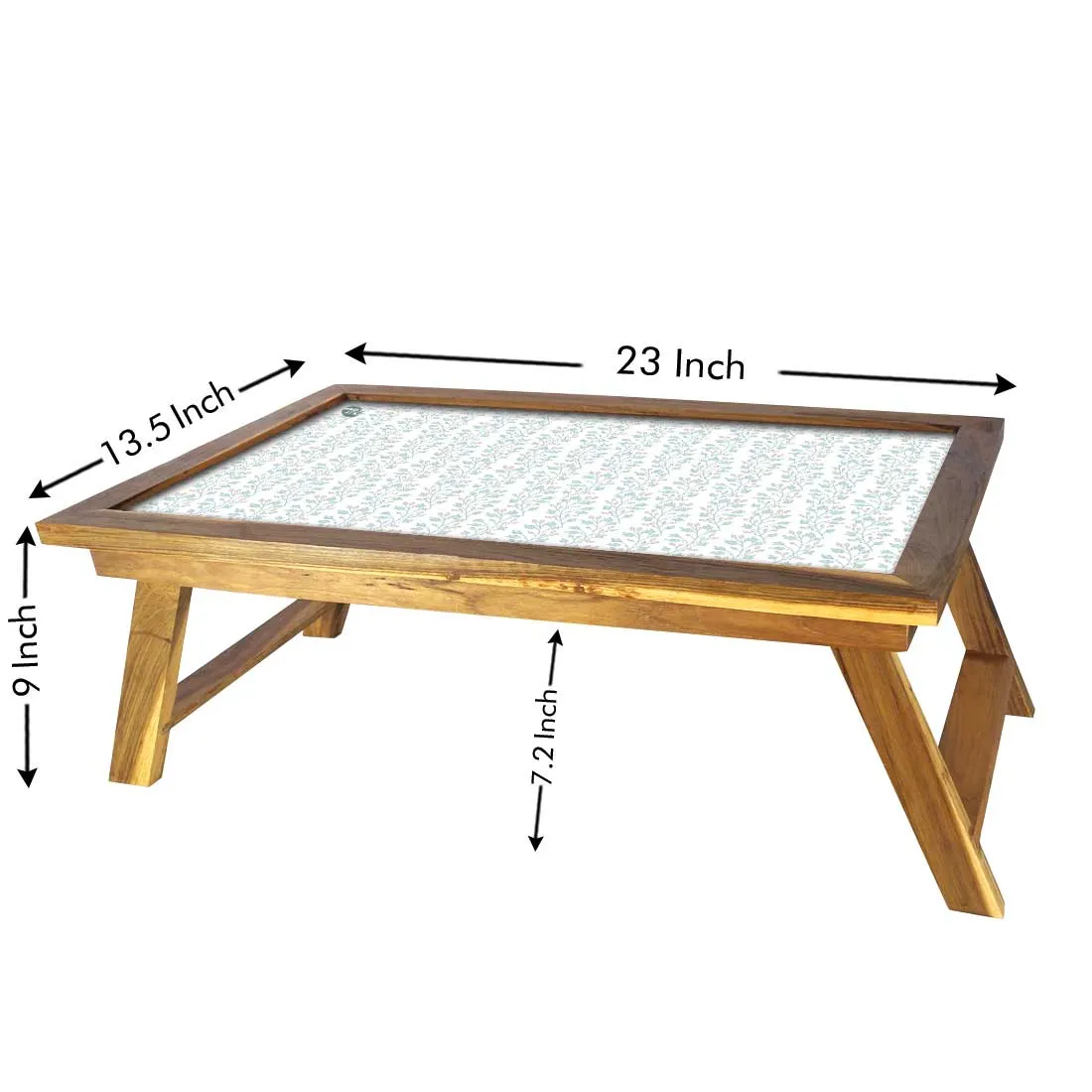 Folding Laptop Table for Home Bed Breakfast Tables Foldable Study Desk - Pattern