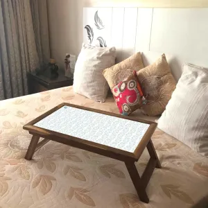 Folding Laptop Table for Home Bed Breakfast Tables Foldable Study Desk - Pattern