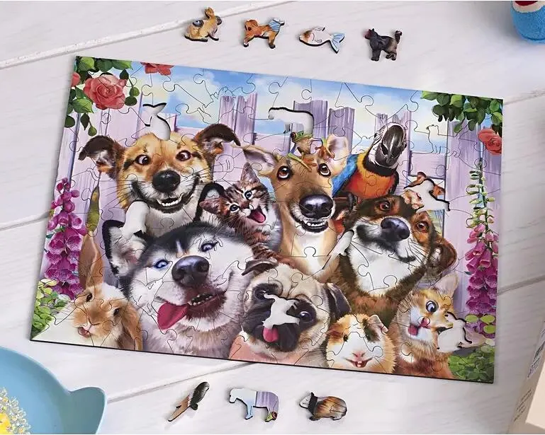 Golden Retriever 1000-Piece Puzzle