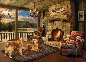 Golden Retriever 1000-Piece Puzzle