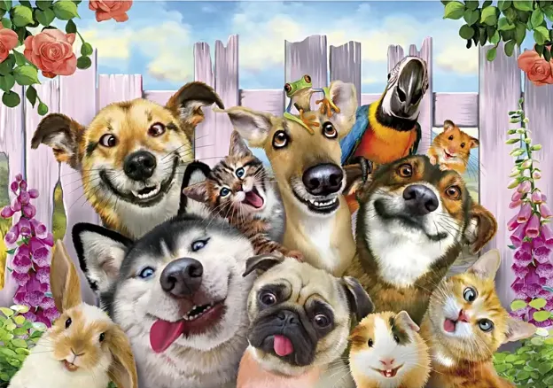 Golden Retriever 1000-Piece Puzzle