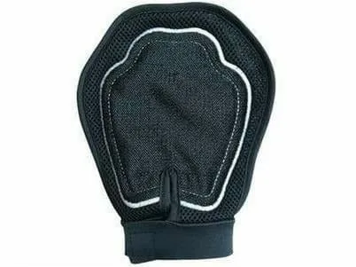 GROOMING MITT BLACK & BLUE