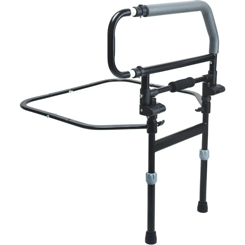 Heavy Duty Bed Rail for Senior & Elderly Falling Out of Bed - Foldable Beds Assist Handle, Safety Beds Rails for Elderly