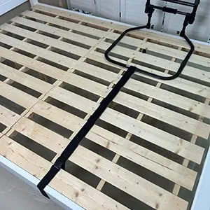 Heavy Duty Bed Rail for Senior & Elderly Falling Out of Bed - Foldable Beds Assist Handle, Safety Beds Rails for Elderly
