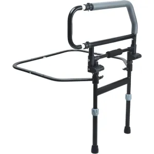 Heavy Duty Bed Rail for Senior & Elderly Falling Out of Bed - Foldable Beds Assist Handle, Safety Beds Rails for Elderly