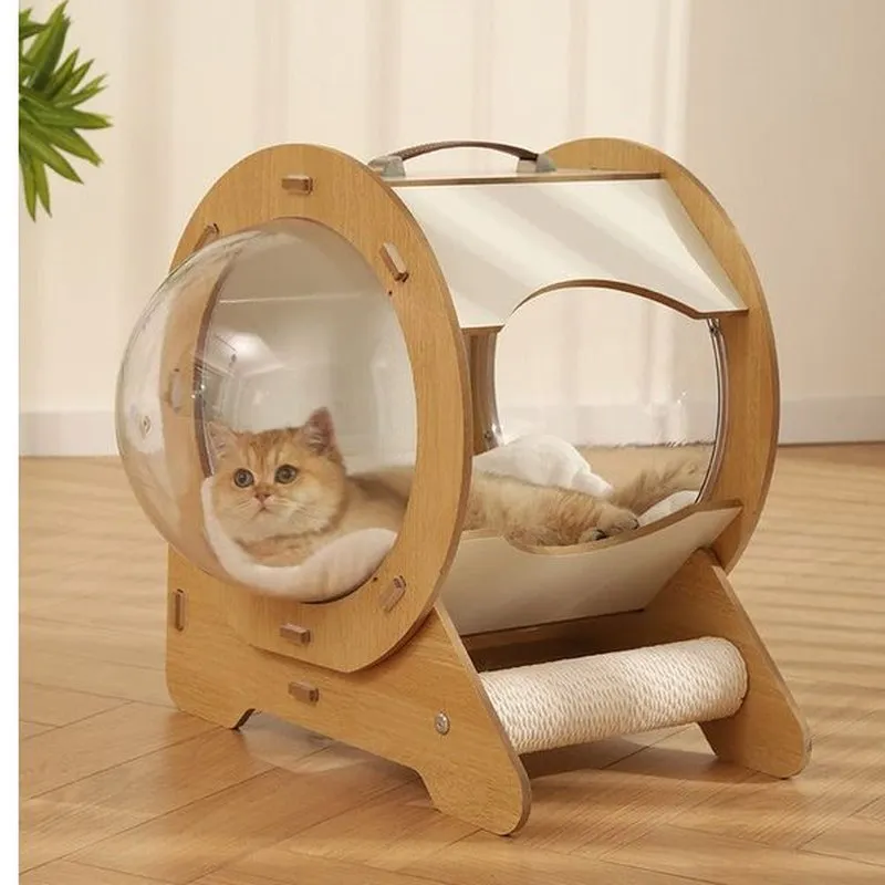 HOOPET Capsule Cat`s Nest (Round) As Photo 60X48X48cm