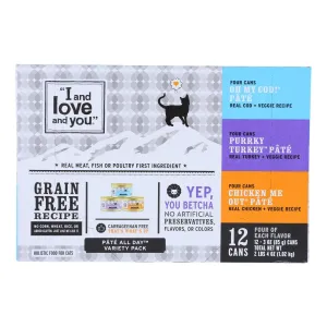 I And Love And You Holistic Cat Food - Case of 4 - 12/3 Ounce Packs