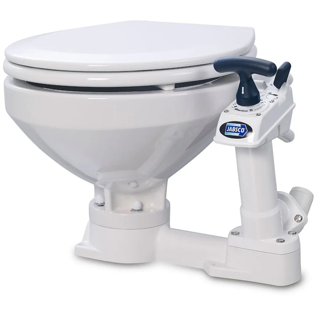Jabsco Manual Head Toilet Household Bowl *NO SHIP*