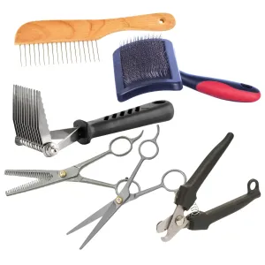 Jeffers Grooming Tools, Poodle, 6 pc. Kit