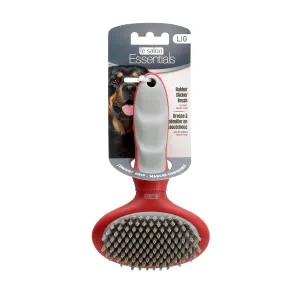 Le Salon Essentials Dog Rubber Slicker Brush - Large
