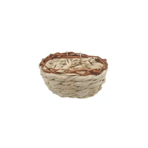 Living World Maize Peel Bird Nest for Canaries