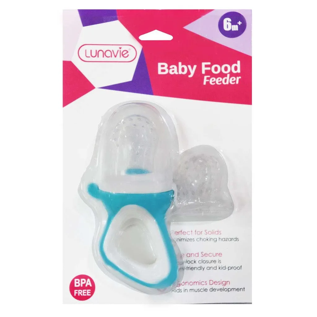 Lunavie Baby Food Silicone Feeder BPA FREE 6m 