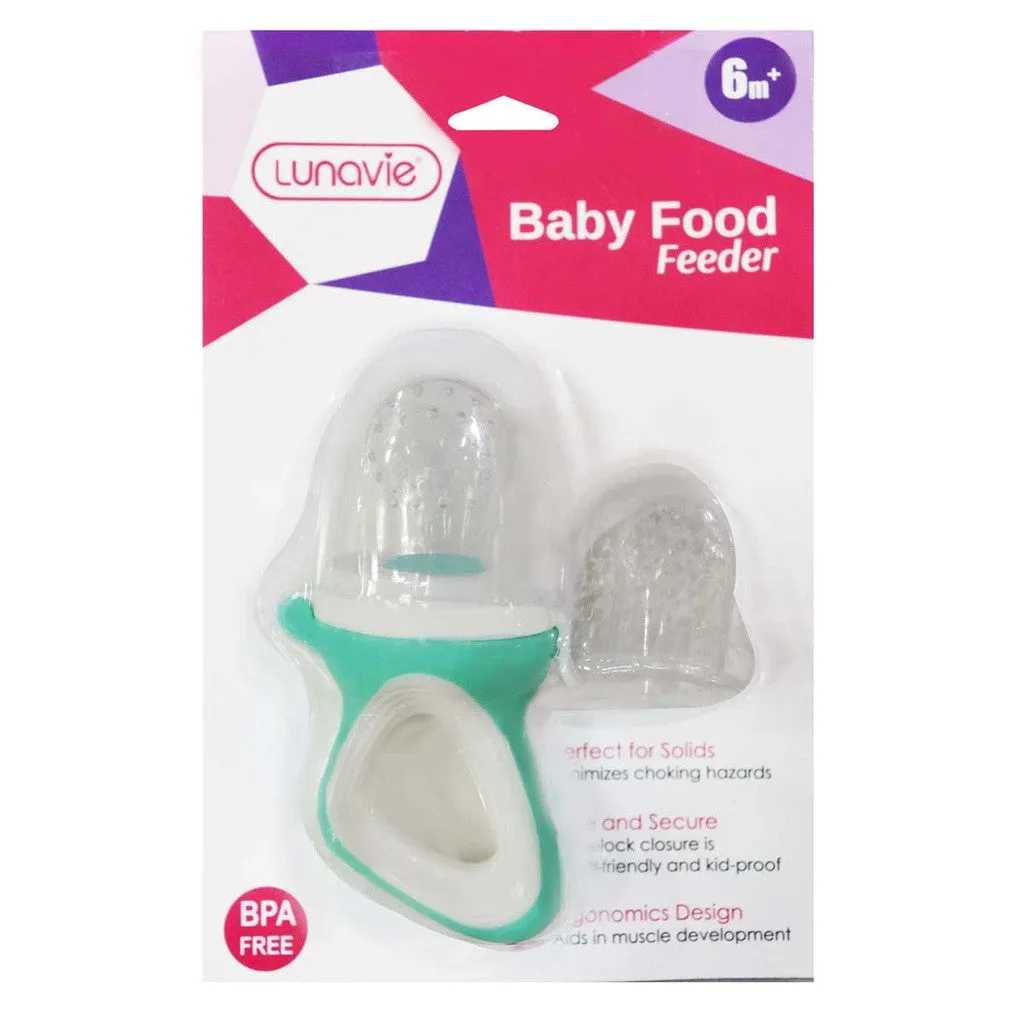 Lunavie Baby Food Silicone Feeder BPA FREE 6m 