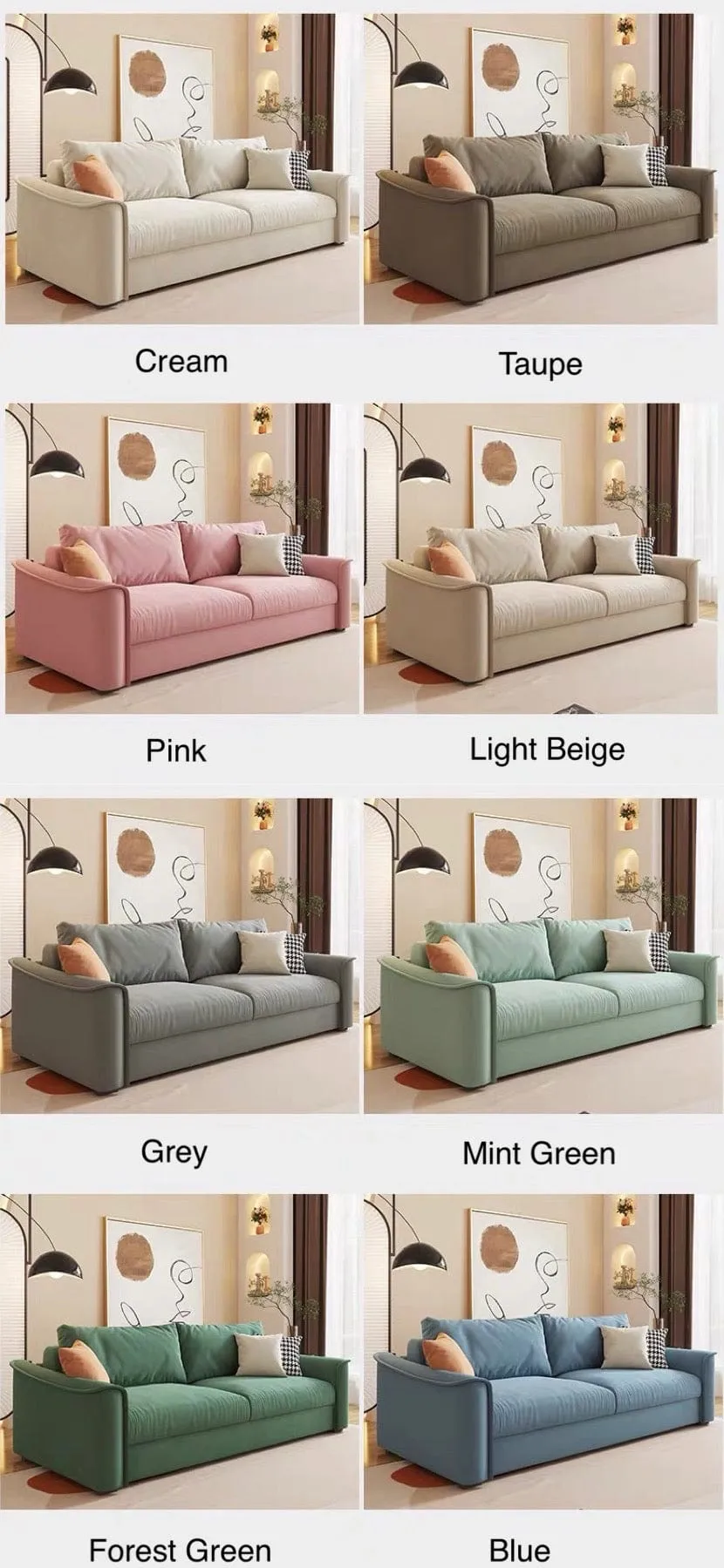Matteo Foldable Sofa Bed with Mattress