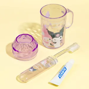 My Melody x Kuromi Mugyutto Toothbrush & Cup Set