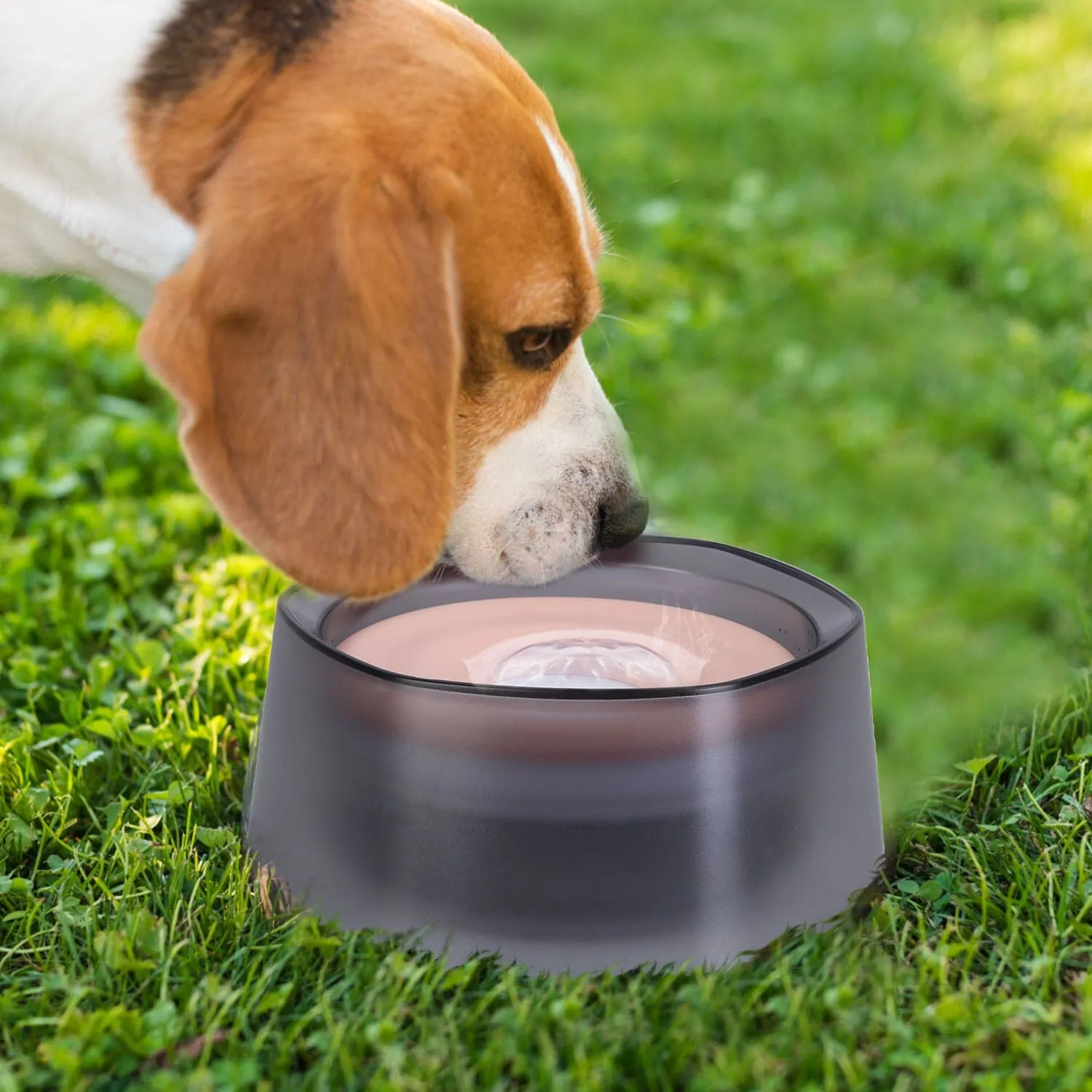 No Spill Dog Cat Water Bowl Spill Proof Slow Water Feeder