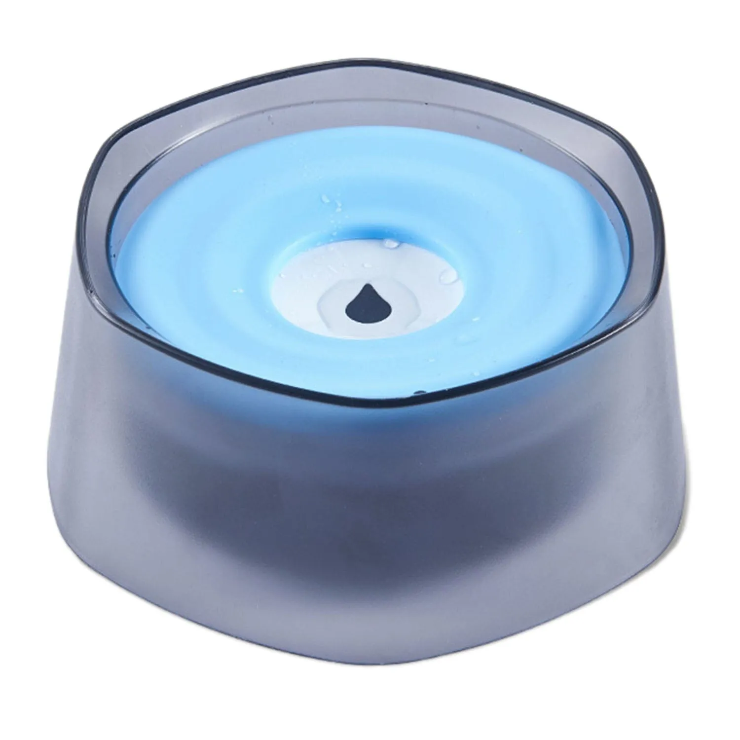 No Spill Dog Cat Water Bowl Spill Proof Slow Water Feeder