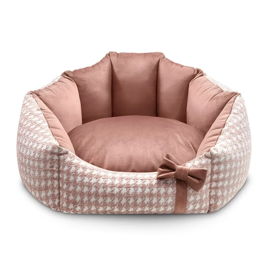 Oh Charlie Round Dog Bed Glamour