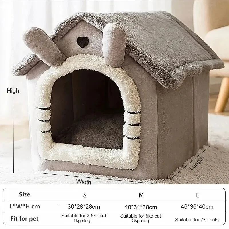 Pat and Pet Emporium | Pet Beds | Indoor Foldable Pet House