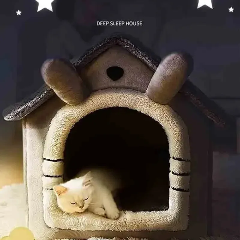 Pat and Pet Emporium | Pet Beds | Indoor Foldable Pet House
