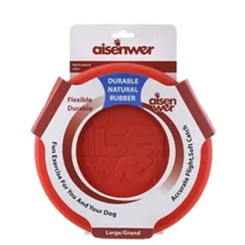 Pat and Pet Emporium | Pet Toys | Rubber Flying Disc Toy 2 Pcs
