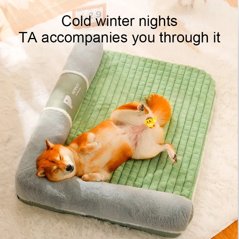Pet Cat Nest - Winter Warmth - Removable Dog and Cat Sofa Nest - Small Dog Sofa Bed - Washable Deep Sleep