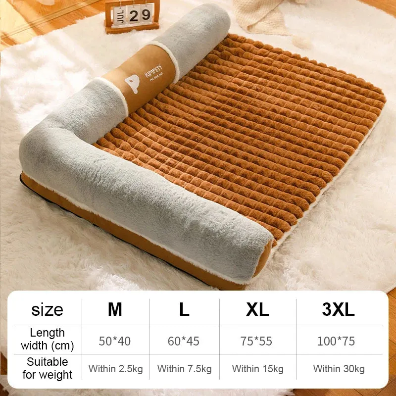 Pet Cat Nest - Winter Warmth - Removable Dog and Cat Sofa Nest - Small Dog Sofa Bed - Washable Deep Sleep