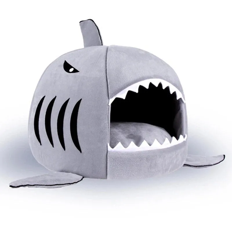 Pet House (Cats or Small Dogs): Shark Motive