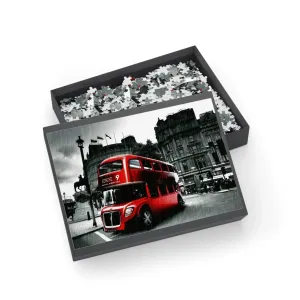 Signature Red Bus In London Puzzle 1000 Pieces