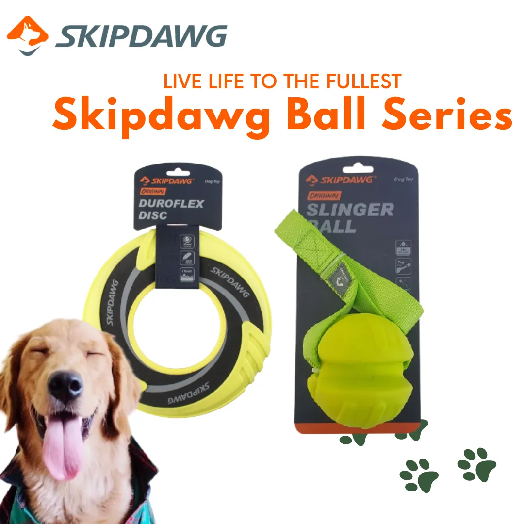Skipdawg Series: Duroflex Disc, Slinger Ball