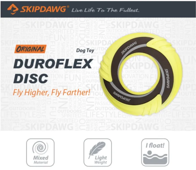 Skipdawg Series: Duroflex Disc, Slinger Ball