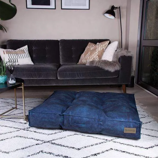 The Kensington Mattress Luxury Dog Bed Cushion - Navy