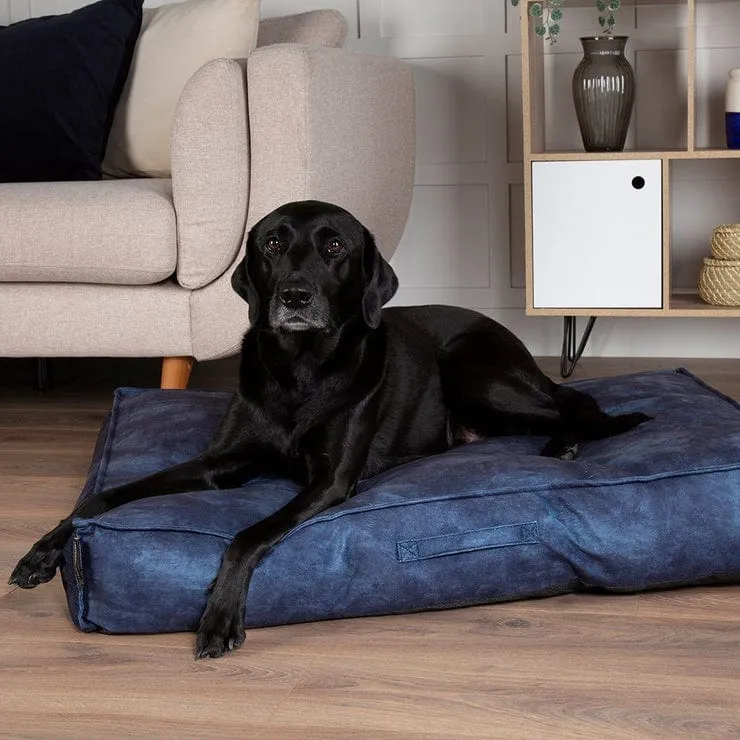 The Kensington Mattress Luxury Dog Bed Cushion - Navy